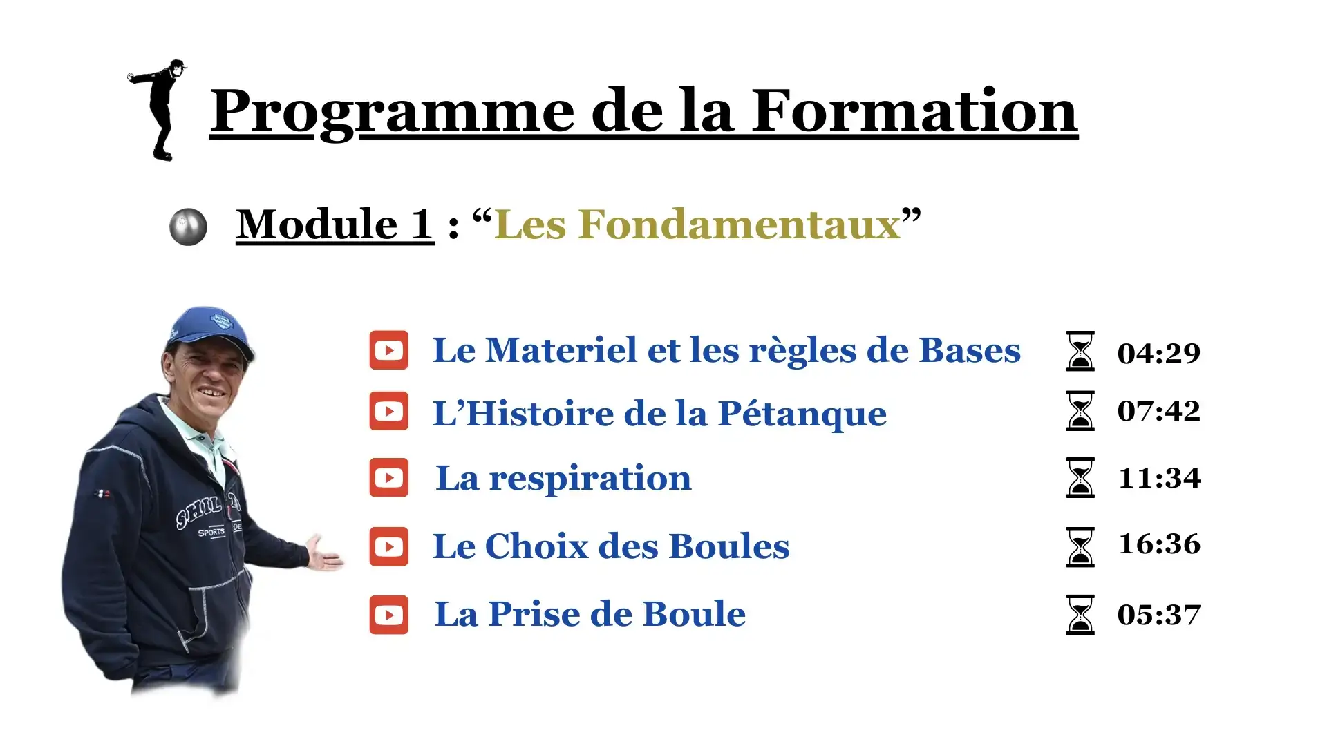 Stage de Pétanque - Les Fondamentaux